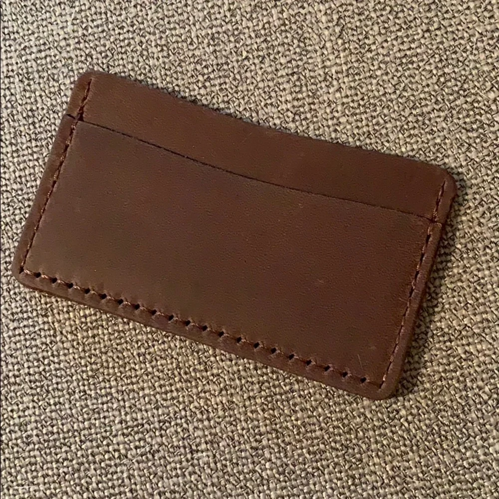 Rustico Single Track Brown Leather Wallet